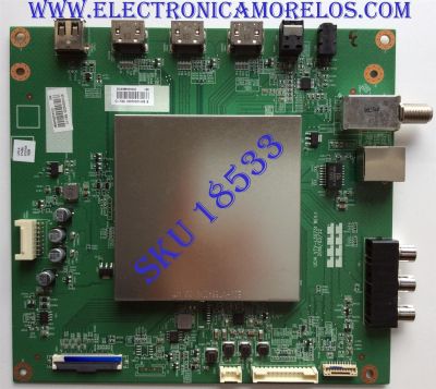 MAIN / TOSHIBA 631V0G00250 / 691V0G00250 REV:1D / UCI4 VTV-L55731 REV:1 / PANEL U500DU01 REV.CD1.A / MODELO 50LF621U19	