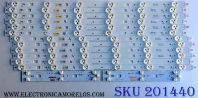 KIT DE LED´S PARA TV (12 PIEZAS) / SONY LM41-00091P / LM41-00091N / SAMSUNG_2014_SONY_DIRECT_48_A_3228_6LEDs_REV1.0_140404 / SAMSUNG_2014_SONY_DIRECT_48_B_3228_6LEDs_REV1.0_140404 / CEM-3-N 037S3B / PANEL NS4F480DND01 / MODELO KDL-48W600B