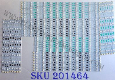KIT DE LED`S PARA TV (44 PIEZAS) / SHARP ZZC2317WCA063050B3 / ZZC2320WCA041620A1 / ZZC2319WCA006370A1 / ZZC2211WCA036 / (5069) 8 PZAS / (5070) 6 PZAS / (5071) 8 PZAS / (5072) 7 PZAS / (5073) 8 PZAS / (5074) 7 PZAS / PANEL LK800D3GW10Z / MODELO LC-80LE633U
