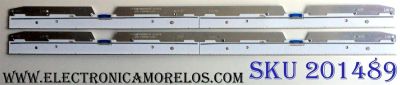 KIT DE LED´S PARA TV (2 BARRAS) / SAMSUNG BN96-43859A / BN61-14104A / PANEL CY-SM082FLLV7H / CY-SM082FLLV6H / CY-SM082FLLV2H / MODELOS UA82MU8000 / UE82MU7002  / UN82MU7000 / UE82MU8000 / UN82MU8000FXZA FB02 / MAS MODELOS COMPATIBLES EN DESCRIPCION