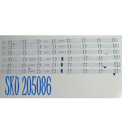 KIT DE LEDS ORIGINAL PARA TV LG 6 PIEZAS / NUMERO DE PARTE EAV30063201 / EAV30063301 / LEDAZ_Y25_OD30_65UA75_A_Y / LEDAZ_Y25_OD30_65UA75_B_REV00_240528 / PANEL NC650DQG-ABPH3 / DISPLAY HV650QUB-F9F / MODELO 65UA8000PSB / 65UA8000PSB.BWMFLKR