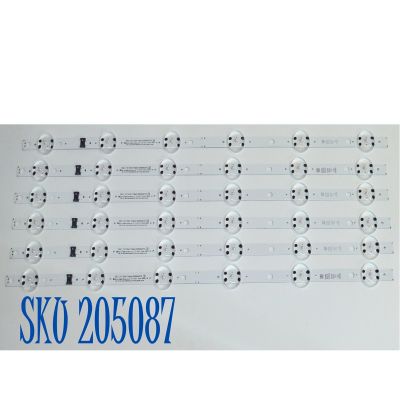 KIT DE LEDS ORIGINAL PARA TV LG 6 PIEZAS / NUMERO DE PARTE EAV65019701 / SSC_Y21 SLIM TRIDENT 50NANO75_S / SSC_Y21 SLIM TRIDENT 50NANO75_LGD_PTN0.6_REV00_210106 / LGD500H0 / PANEL NC500TQG-AAKP1 / MODELO 50NANO75SPA / 50NANO75SPA.BWMYLJM