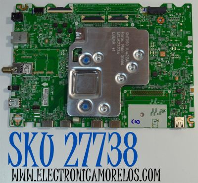 MIAN ORIGINAL PARA TV LG 4K UHD HDR SMART TV / NUMERO DE PARTE EBU67128803 / EAX69763504 / EAX69763504(1.0) / 67128803 / PANEL HC500EQF-VKGA1-214X / DISPLAY PT500GT03-1 VER.1.0 / MODELO 50QNED80AQA / 50QNED80AQA.BUSSLJM