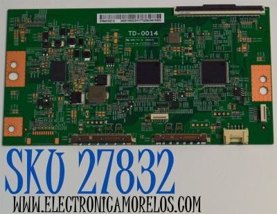 T-CON ORIGINAL PARA TV SONY / NUMERO DE PARTE 34291100DU / TD-0014 / ST6451D07-6 / 34291100DU2H11T / PANEL YDDM065DGS11 / ST6451D07-6 V2.2 / MODELO XR-65X90CL / XR65X90CL