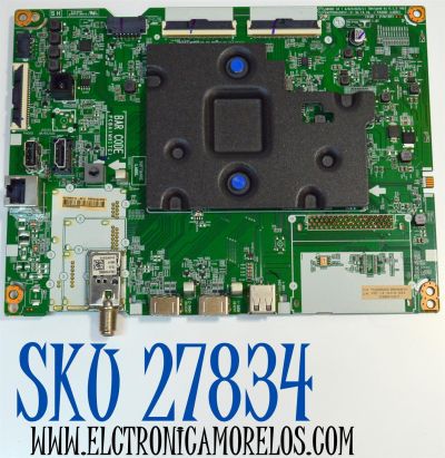 MAIN ORIGINAL PARA TV LG 4K UHD HDR SMART TV / NUMERO DE PARTE EBR24440301 / EAX70304203 / EAX70304203(1.2) / 24440301 / PANEL BOEB750WQ19F9F / DISPLAY HV750QUB-F9F / MODELO 75UA7500ZUA / 75UA7500ZUA.CUSFBH
