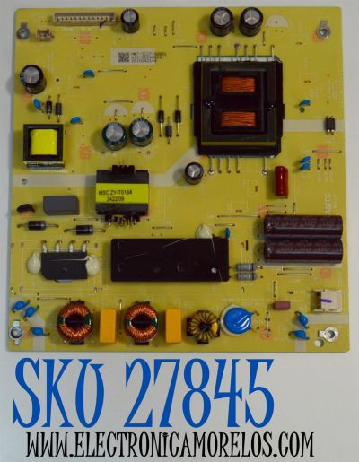 FUENTE DE PODER ORIGINAL PARA TV ROKU SELECT SERIES / NUMERO DE PARTE 514C4302M07 / TV4302-ZC02-01 / E021M715-B1 / M07/3227-00851 / 2010142144 / DISPLAY V430DJ1-Q01 REV.D2 / MODELO 43R4AX / 43R4A4
