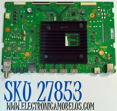 MAIN ORIGINAL PARA TV SONY BRAVIA 4K UHD HDR GOOGLE TV / NUMERO DE PARTE A5069224A 384 / 101892621 / A-5069-224-A 384 / PANEL YLEM085CCU11 / DISPLAY T850QVN04.9 / BOARD 85T14 S1W XL / 85T14 S1X XR / 85T19 S04 XC / MODELO K-85S30C / K85S30C
