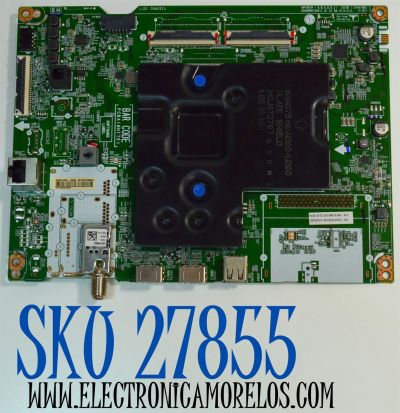 MAIN ORIGINAL PARA TV LG 4K UHD HDR SMART TV / NUMERO DE PARTE EBT67228520 / EAX69581205 / EAX69581205(1.0) / 67228520 / PANEL NC650TQG-VSKH5 / MODELO 65UQ7050ZUD / 65UQ7050ZUD.BUSMLKR