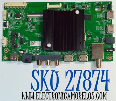 MAIN ORIGINAL PARA TV ROKU SELECT SERIES / NUMERO DE PARTE 515C90102M24 / MT90102-ZC01-01 / M24/1929-00304 / 2010145655 / DISPLAY ST7461D03-2 VER.2.3 / MODELO 75R6AX