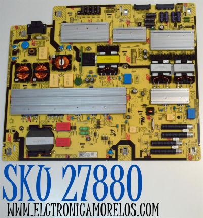 FUENTE DE PODER ORIGINAL PARA TV SAMSUNG / NUMERO DE PARTE BN44-01165A / L65SA8NA_BHS / BN4401165A / PANEL CY-TD065RMAV2H / DISPLAY T650QVN08.T / BN96-57566A / MODELO QN65QN90DDFXZA / QN65QN90DDFXZA AB01