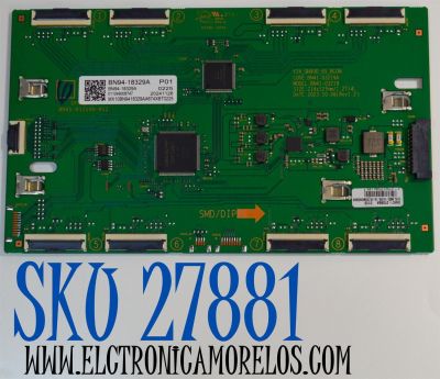 LED DRIVER ORIGINAL PARA TV SAMSUNG / NUMERO DE PARTE BN94-18329A / BN41-03219A / BN41-03219 / BN9418329A / BN97-21086A / PANEL CY-TD065RMAV2H / DISPLAY T650QVN08.T / BN96-57566A / MODELO QN65QN90DDFXZA / QN65QN90DDFXZA AB01