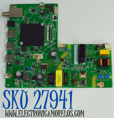 MAIN FUENTE COMBO ORIGINAL PARA TV VIZIO / NUMERO DE PARTE 515C55831M16 / MT55831-ZC01-01 / M16/5017-04723 / 2010140805 / DISPLAY V320BJ9-Q01 REV.C1 / MODELO VHD32M-0810 / VHD32M-0810 LMC1U1LA