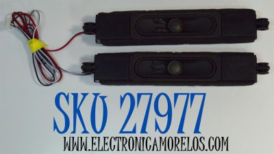 KIT DE BOCINAS ORIGINAL PARA TV ONN 2 PIEZAS / NUMERO DE PARTE MTC4260 / MTC 4260 / MODELO 100012585 50" / LT-50MAW625