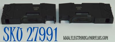 KIT DE BOCINAS ORIGINAL PARA TV LG 2 PIEZAS / NUMERO DE PARTE EAB63650701 / EAB63650702 / E5G01Z / E5F30Y / MODELO 49LF6300-UA / 65LX540S