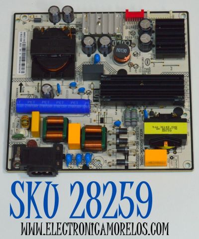 FUENTE DE PODER ORIGINAL PARA TV PHILIPS / NUMERO DE PARTE 81-PBE152-H165002 / SHG6004C20-101HLB / SHG6004C-101HL / DLBT054 / CQC14134113193 / PANEL LVU550CSDX E1006 / T8-55D6171-LPFY008 / DISPLAY ST5461D12-6 VER.2.2 / MODELO 55PUL7973/F7