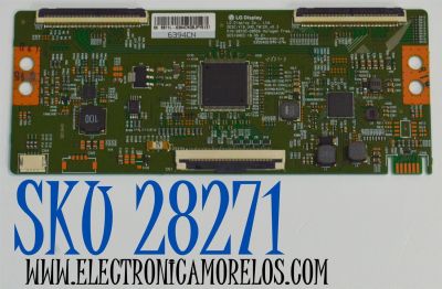 T-CON ORIGINAL PARA TV ONN / NUMERO DE PARTE 6871L-6394C / 6870C-0805A / 6394C / PANEL K550WDF / DISPLAY LC550EQQ (SM)(A4) / MODELO 100012586 55"