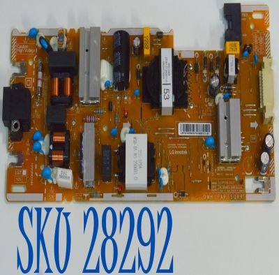 FUENTE DE PODER ORIGINAL PARA TV LG / NUMERO DE PARTE EAY65920761 / LGP55B-25U1 / EPCD13CF1A / 3PCR03489A / 65920761 / PANEL NC550DQG-VHPH3 / DISPLAY PT550GT07-3 VER.1.0 / MODELO 55UA8000PSB / 55UA8000PSB.BWMSLKR