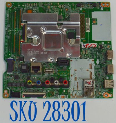 MAIN ORIGINAL PARA TV LG 4K UHD HDR SMART TV / NUMERO DE PARTE EBU65665403 / EAX68253605 / EAX68253605(1.1) / 65665403 / PANEL HC500DQN-VKXL1-911X / DISPLAY PT500GT01-4 VER.1.1 / MODELO 50UM7400PUA