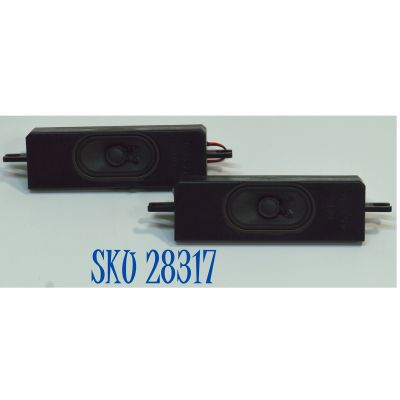 KIT DE BOCINAS ORIGINAL PARA TV EVL 2 PIEZAS / NUMERO DE PARTE 45180 / DH 45180 / MODELO 50EVLS4 / 65EVLS4