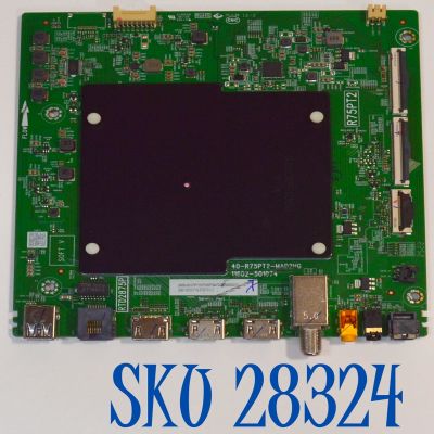 MAIN ORIGINAL PARA TV TCL QLED 4K UHD HDR GOOGLE TV / NUMERO DE PARTE 30800-001079 / 40-R75PT2-MDA2HG / 11602-501074 / R75PT2 / 30801-001071 / V8-R75PT01-LF / PANEL LVU550NDAL / DISPLAY ST5461D12-4 VER.2.3 / MODELO 55Q5K