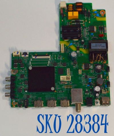 MAIN FUENTE COMBO ORIGINAL PARA TV DAEWOO ROKU FULL HD / NUMERO DEPARTE 515CT9501M30 / AMT9501-ZC01-01 / M30/8839-01134 / 2010158586 / DISPLAY V400HJB-P03 / MODELO DAW40FR