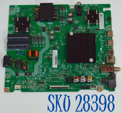 MAIN FUENTE COMBO ORIGINAL PARA TV HISENSE QLED 4K UHD HDR VIDAA / NUMERO DE PARTE 424259 / RSAG7.820.53401/ROH / 424258 / 50Q60QUV / N252182 / PANEL HD500H1U51-T0L9\ROH / DISPLAY T500QVN04.1 / MODELO 50QD65QV / 50QD65QV 50Q60QUV