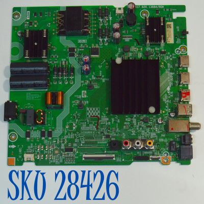 MAIN FUENTE COMBO ORIGINAL PARA TV HISENSE 4K UHD HDR VIDAA / NUMERO DE PARTE 403740 / RSAG7.820.13684/ROH / 403739 / 43A51HUV/1000 / G242012 / PANEL HD425Y1U01-T0L2\ROH / DISPLAY V430DJ1-Q01 REV.D2 / MODELO 43A6NV / 43A6NV 43A51HUV